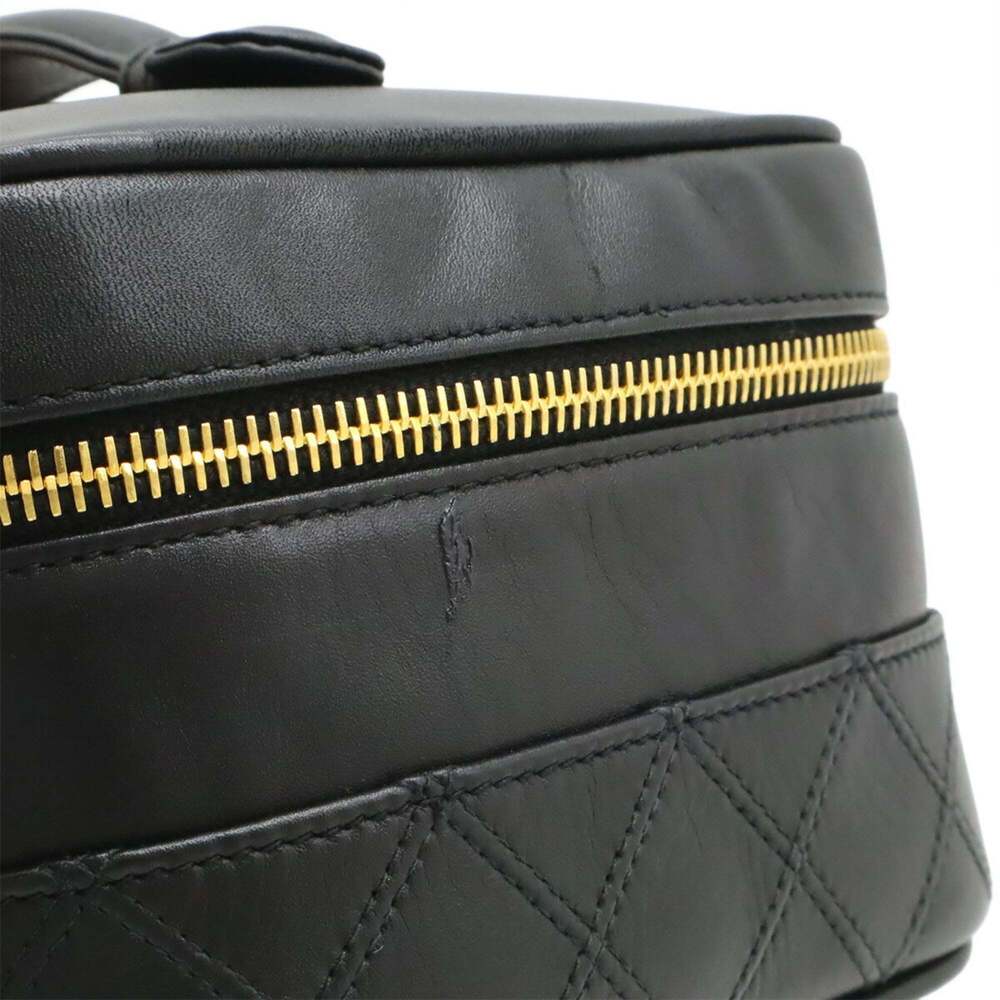 CHANEL Black Leather Pouch - Picture 9 of 10